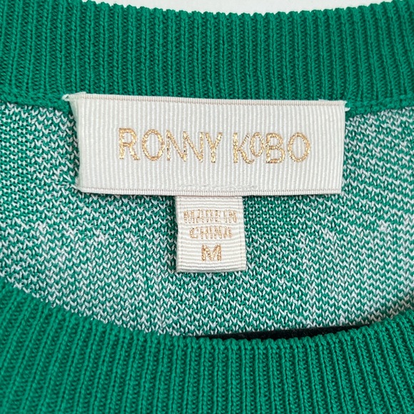 Ronny Kobo Plaid Top - Picture 4 of 5